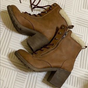 Brown boots